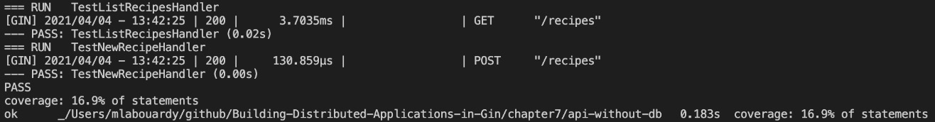 读书笔记《building-distributed-applications-in-gin》第7章测试Gin HTTP路由