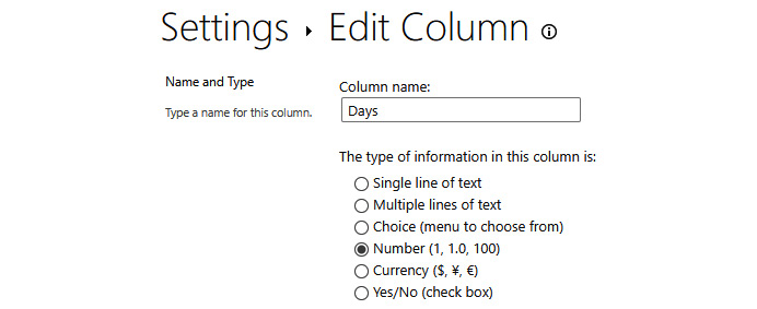 Figure 2.17 – Changing your column's type