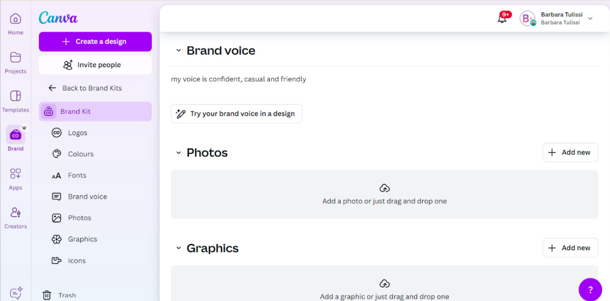 Figure 1.8: Canva’s brand voice