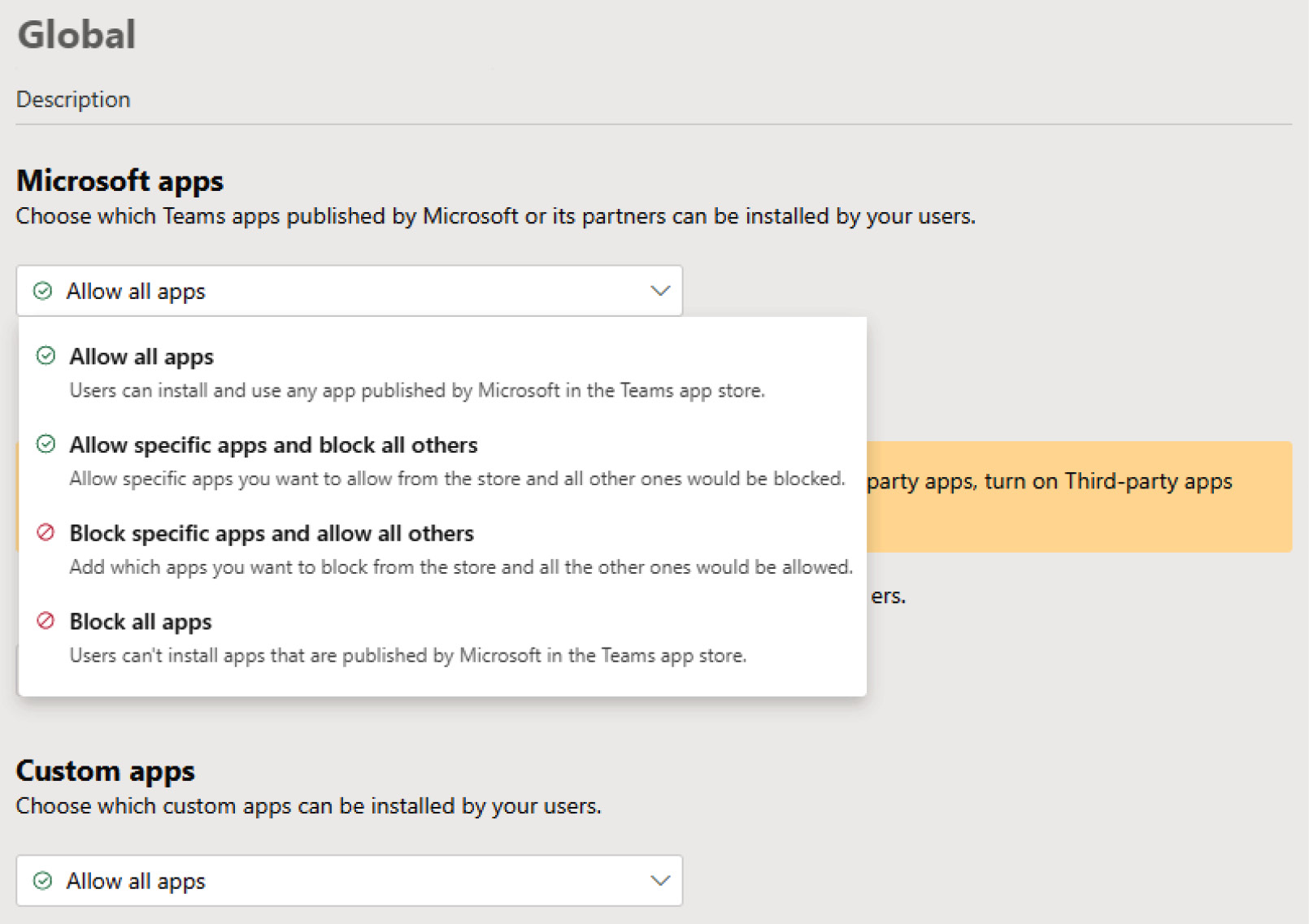 Figure 1.25 – Permission policies