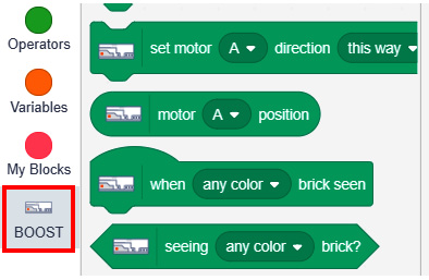 Figure 2.20 – BOOST programming blocks
