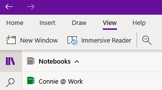 Show authors in a shared notebook in OneNote for Windows