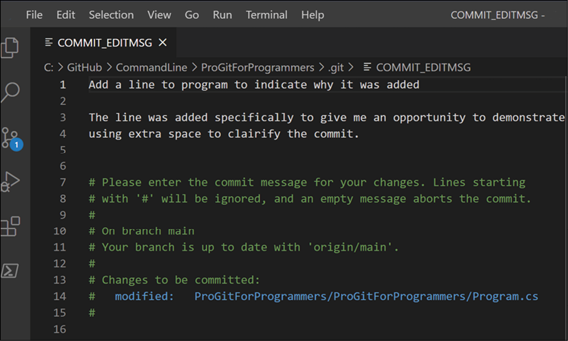 git in visual studio code