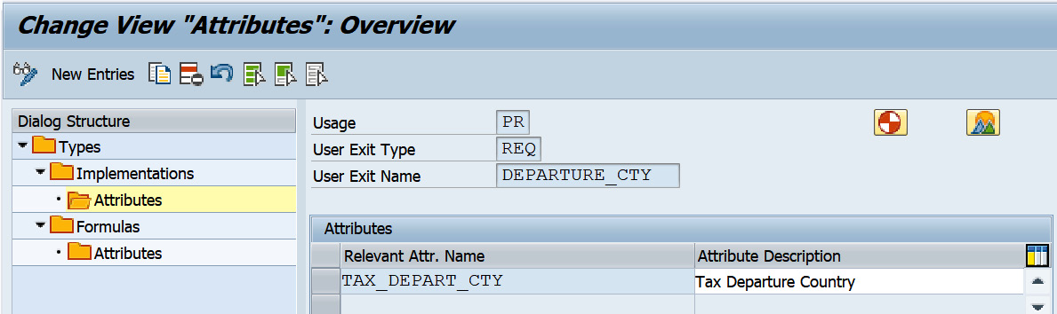 Figure 2.33 – User exit attributes
