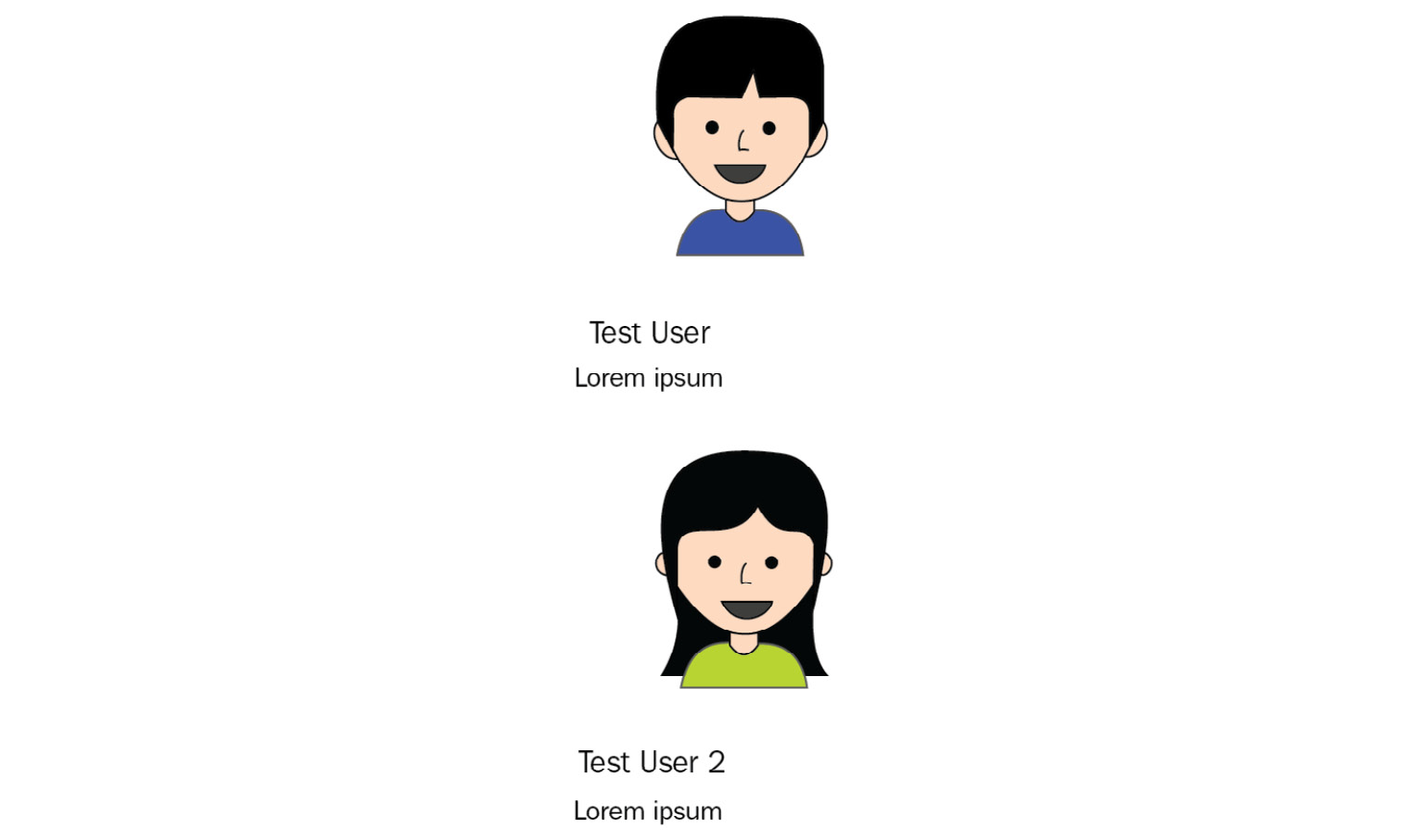 Figure 1.3 – Unstyled demo posts
