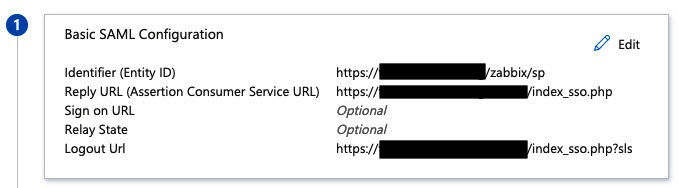 Figure 2.32 – The Azure SAML setting 1