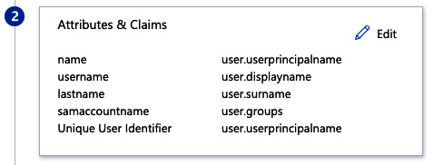 Figure 2.33 – The Azure SAML setting 2