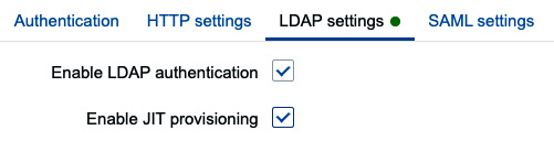 Figure 2.46 – Zabbix Default authentication method