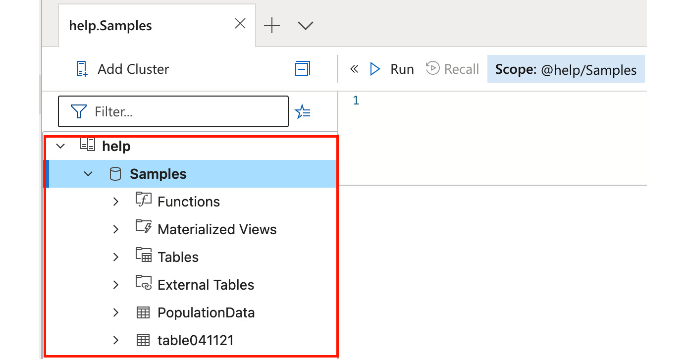 Figure 1.7 – Connected to the help cluster
