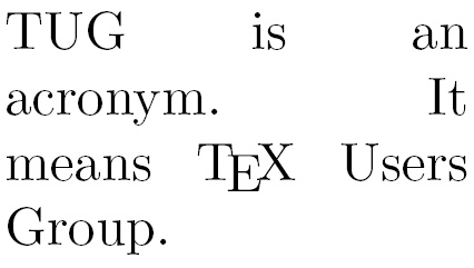 Figure 2.12 – A narrow justified paragraph
