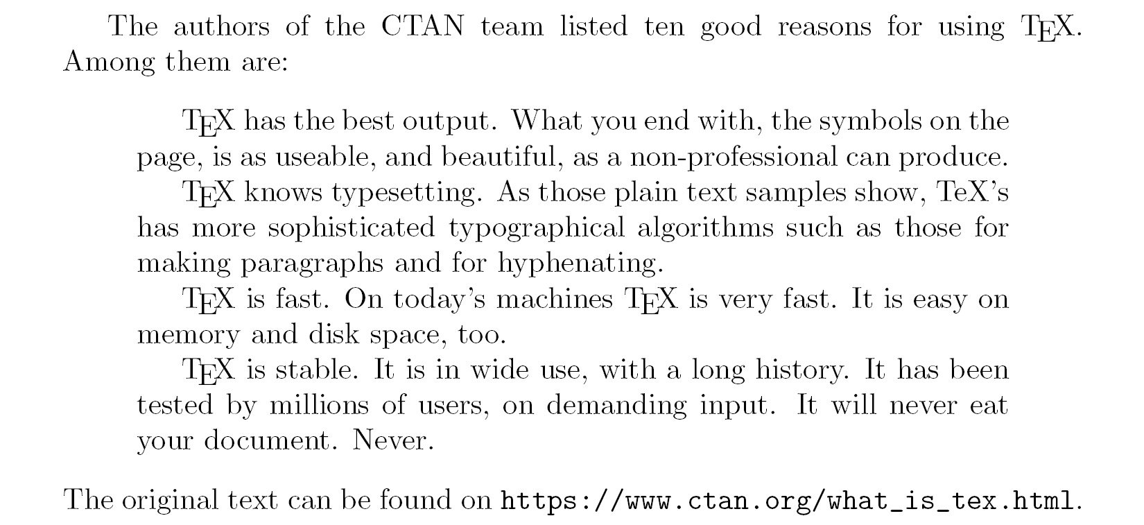 latex thesis quotes