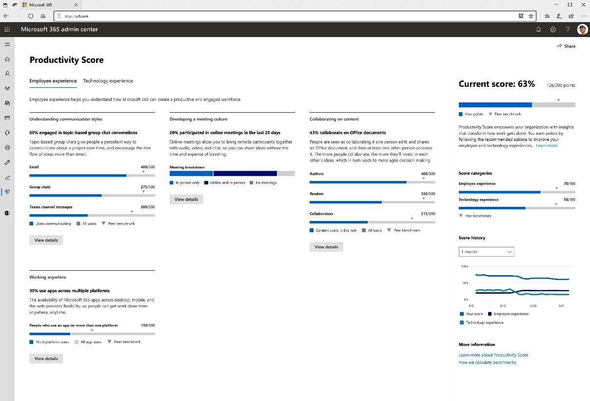 Figure 1.4 – Productivity Score 
