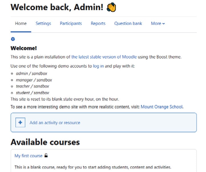 Figure 1.6 – Selecting the role for your demonstration experience
