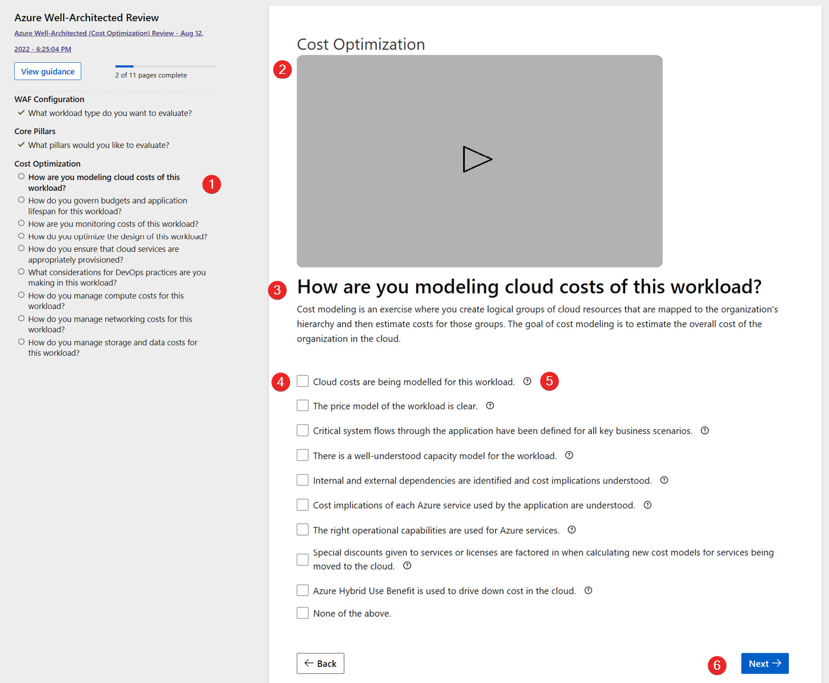 Figure 1.6 – Azure Well-Architected Review