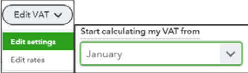 Figure 1.14 – VAT settings
