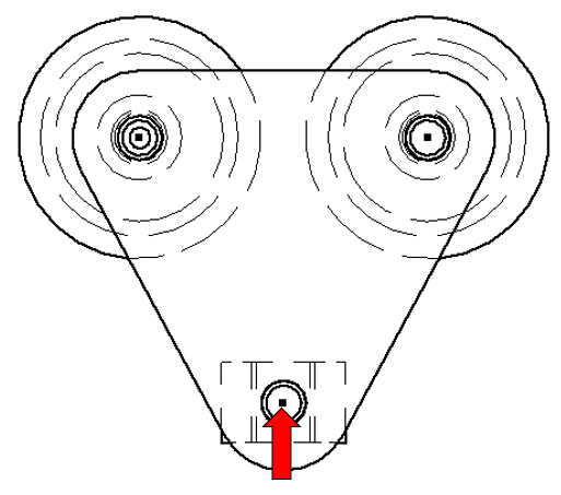 Figure 2.30: Insertion point for the sketch block
