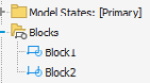 Figure 2.34: Block1 and Block2 in the Model Browser
