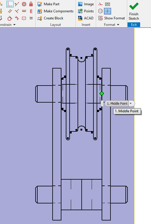 crane hook assembly drawing, 3D CAD Model Library