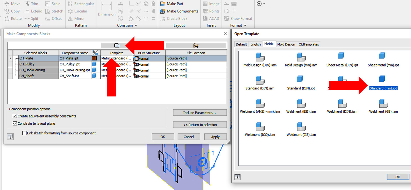 Figure 2.46: Template for the parts
