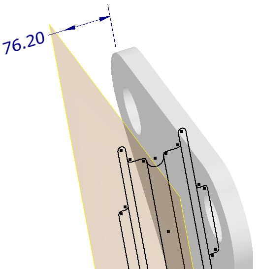 Figure 2.50: The placement of an additional work plane
