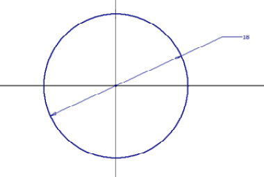 Figure 2.6: The start of the initial sketch
