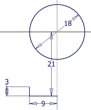 Figure 2.7: The next sketch lines to apply
