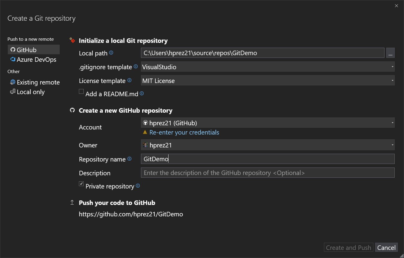 Figure 11.5 – Filling in the information for a new repository on GitHub