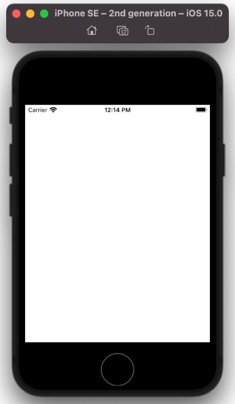 Figure 1.11: iOS Simulator
