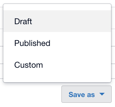 Figure 13.12: Save ﻿as options