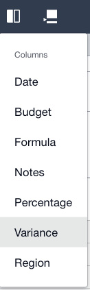 Figure 15.3: Column addition choice types