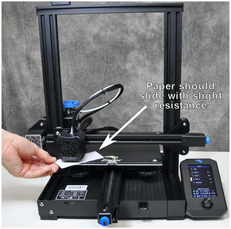 Figure 1.12 – Bed leveling
