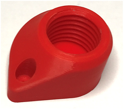 Figure 1.16 – A part printed on the Ender 3 V2
