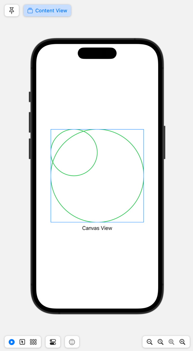 Figure 8.2 – Drawing shapes inside Canvas