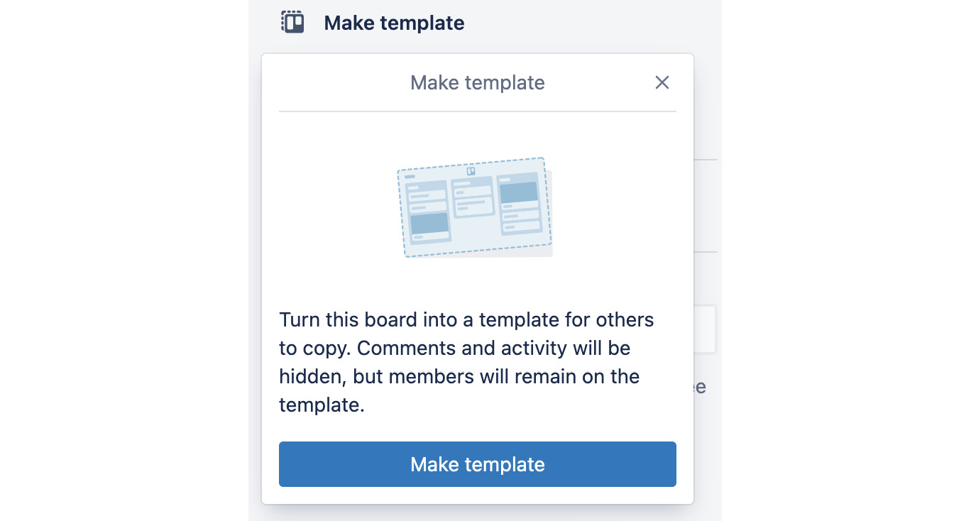 Figure 1.18 – The Make template button