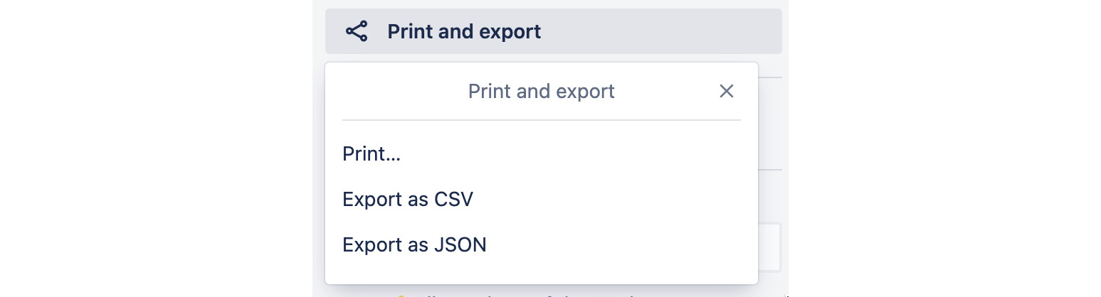 Figure 1.20 – Board export options