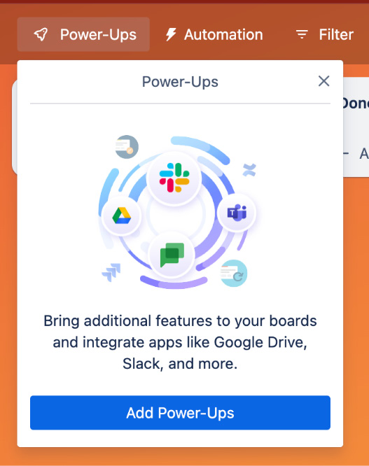 Figure 11.2 – Power-Up modal