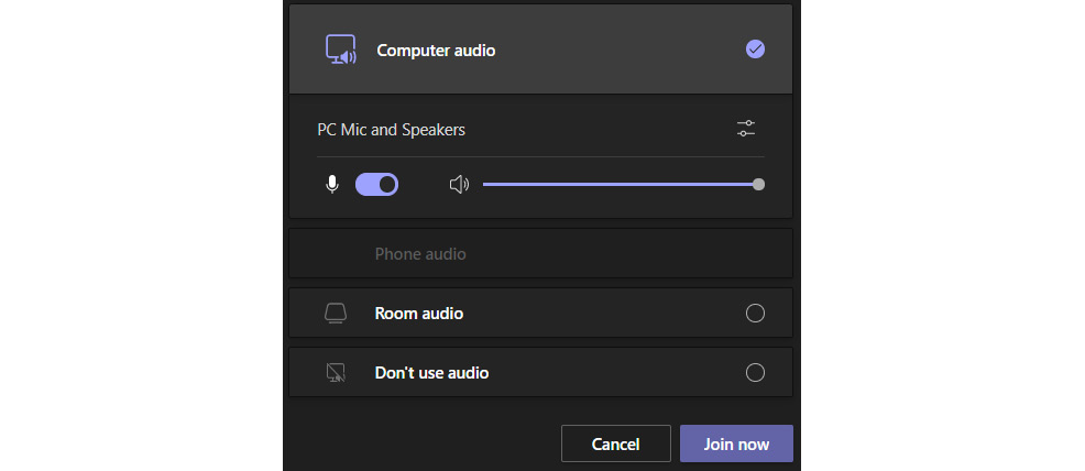 Figure 1.16 – Adjust speaker volume
