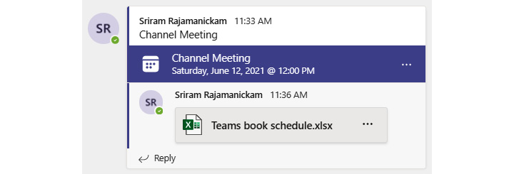 Figure 1.43 – Channel meeting join options
