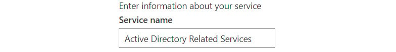 Figure 1.58 – Editing Service name
