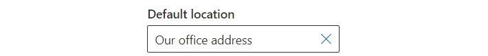 Figure 1.60 – Modifying the service location
