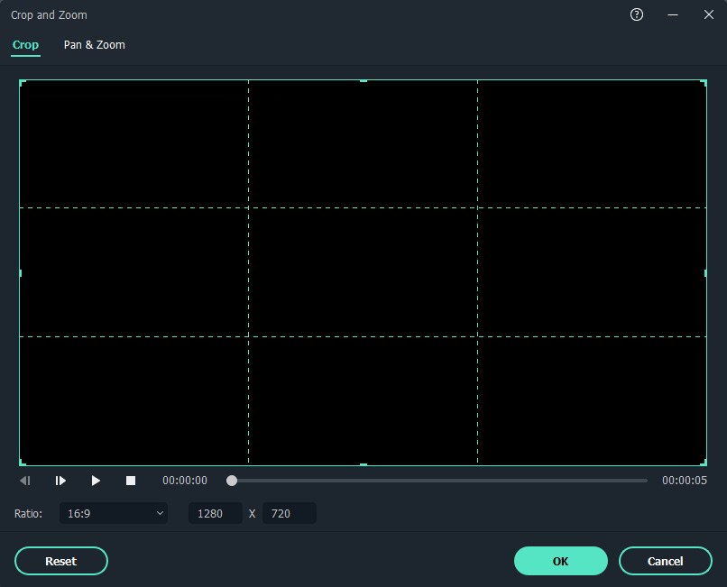 Figure 3.11: Crop and Zoom window