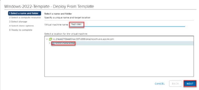 Figure 6.25 – New VM from an OS template (part 2)