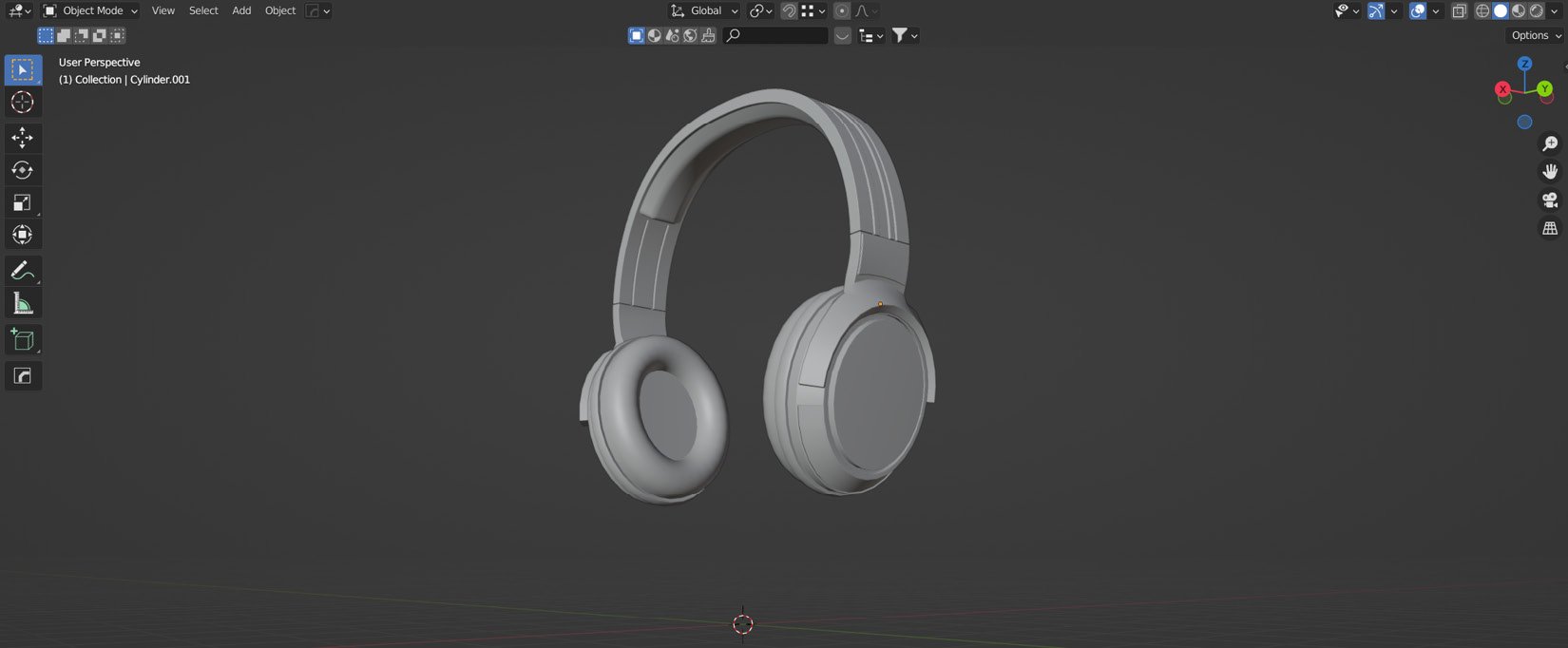 Figure 1.47 – Full headphones with secondary details