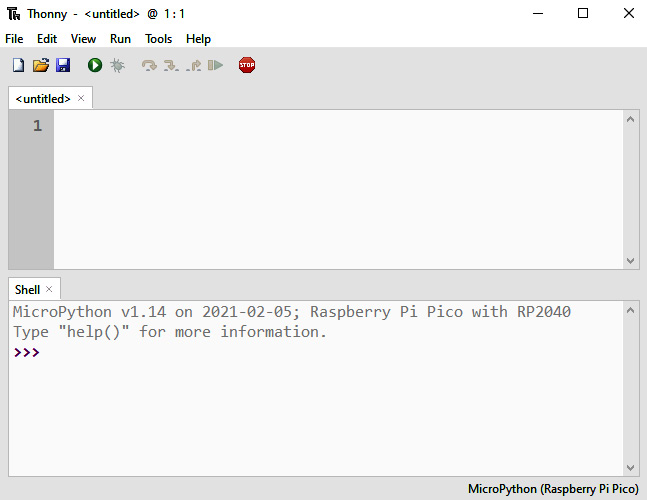 Figure 1.19 – Python interpreter
