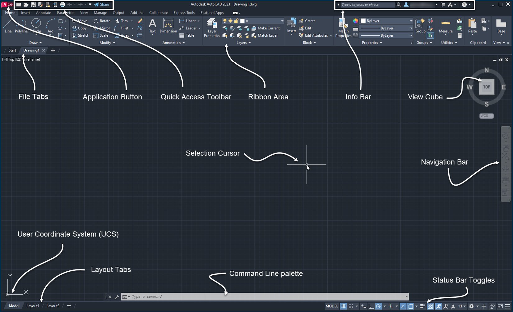 AutoCAD LT 2023 tutorial