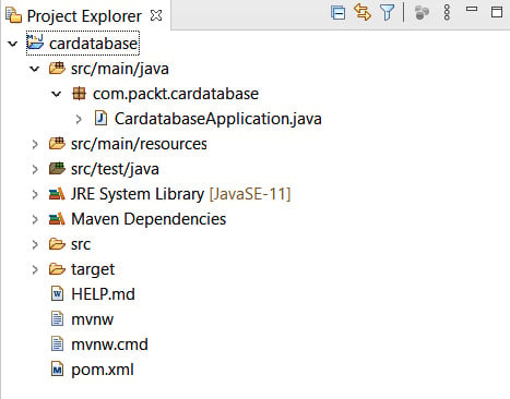 Figure 1.8 – Project Explorer
