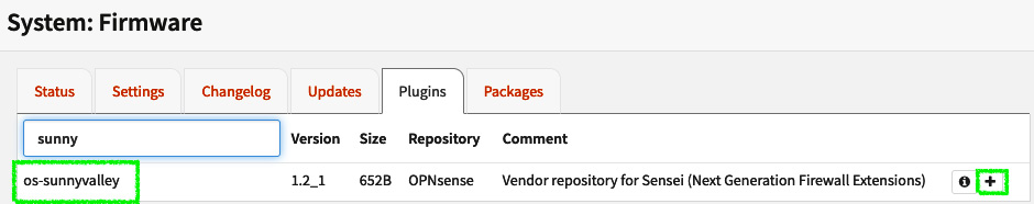 Figure 16.1 – Sunny Valley repository installation