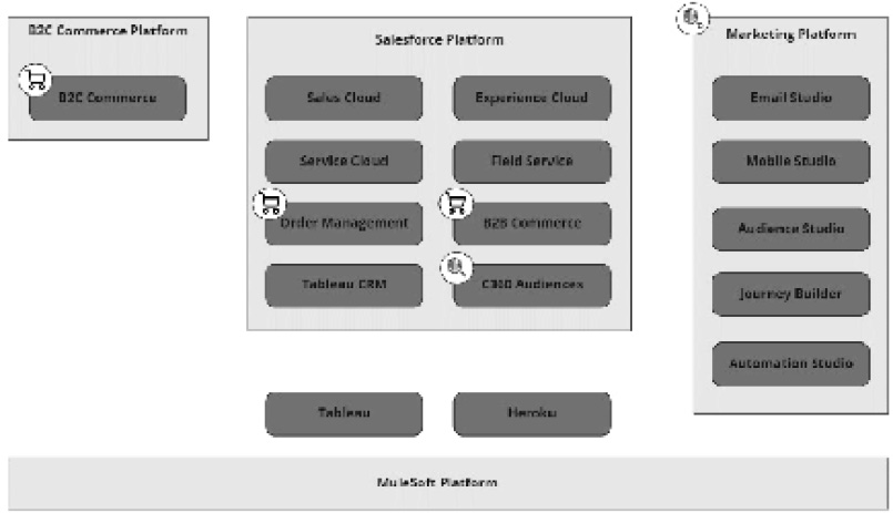 Figure 1.8 – Platforms, products, and clouds
