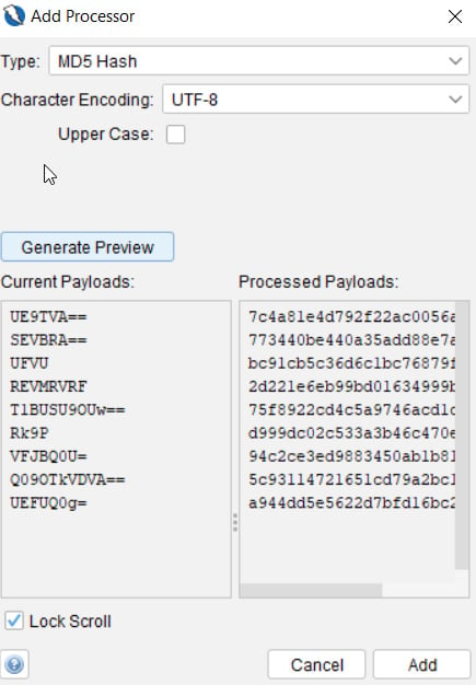 Figure 2.33 – Add Processor