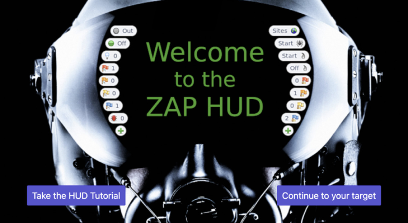 Figure 1.31 – ZAP HUD